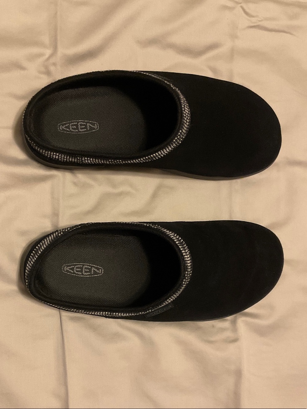 KEEN Women’s Black Slip-On Clog Slippers